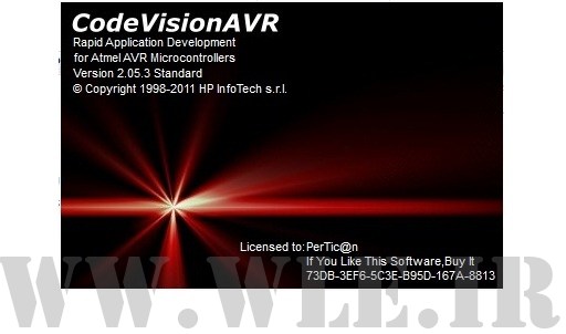 codevis دانلود کامپایلر CodeVision AVR 2.05.3
