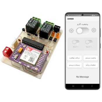 آموزش ساخت مکان یاب یا موقعیت یاب ماهواره ای GPS توسط SIM808