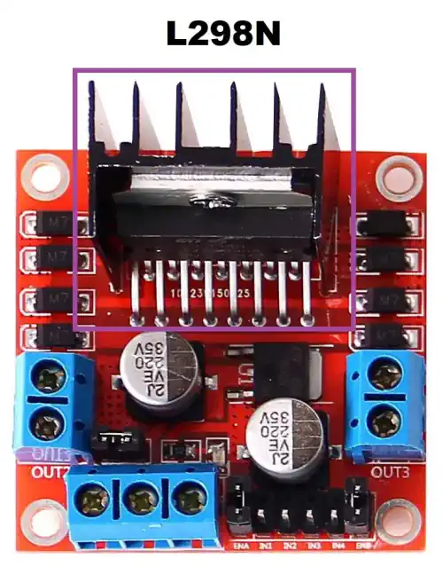 L298-Motor-Drive-chip
