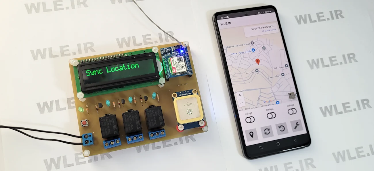 آموزش ساخت مکانیاب دقیق GPS با NEOM8N ، SIM800C و SMS/MQTT